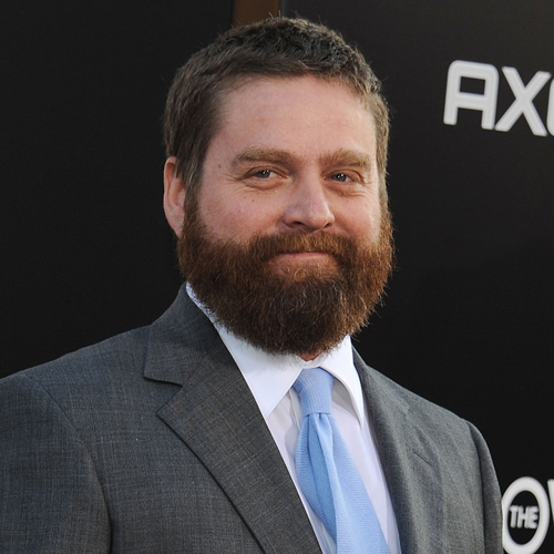 Zach Galifianakis emma roberts